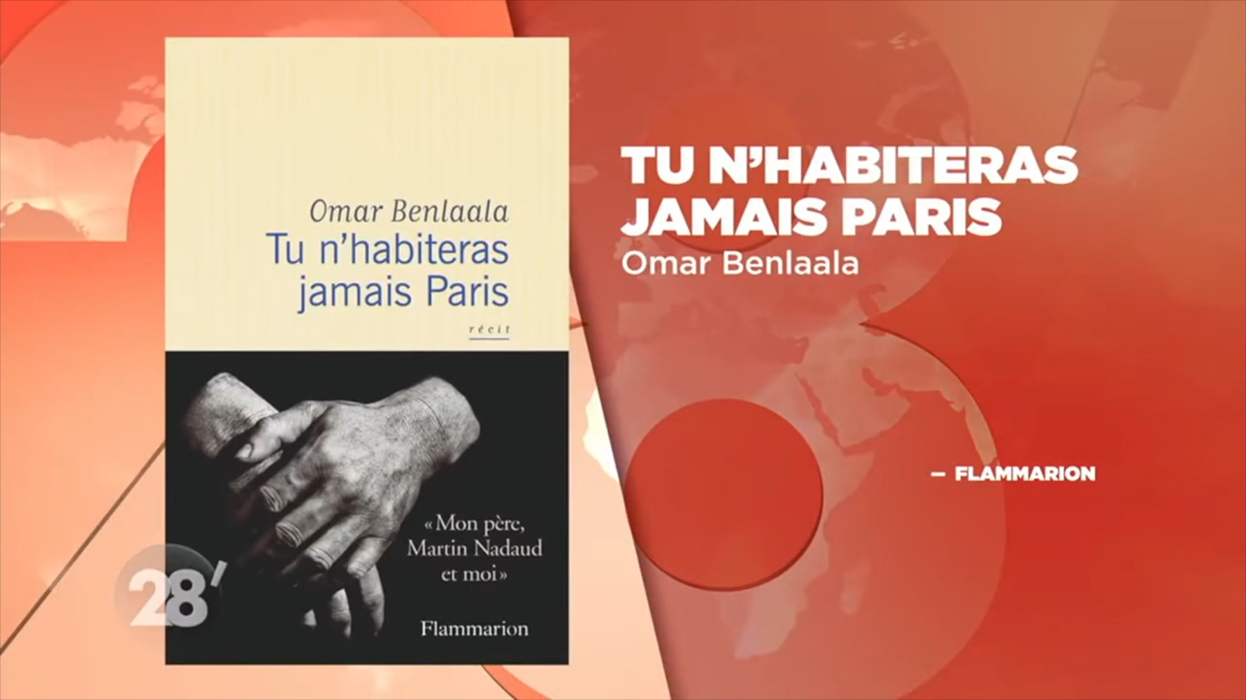 Extrait de l’interview d’Omar Benlaâla dans 28 minutes sur ARTE